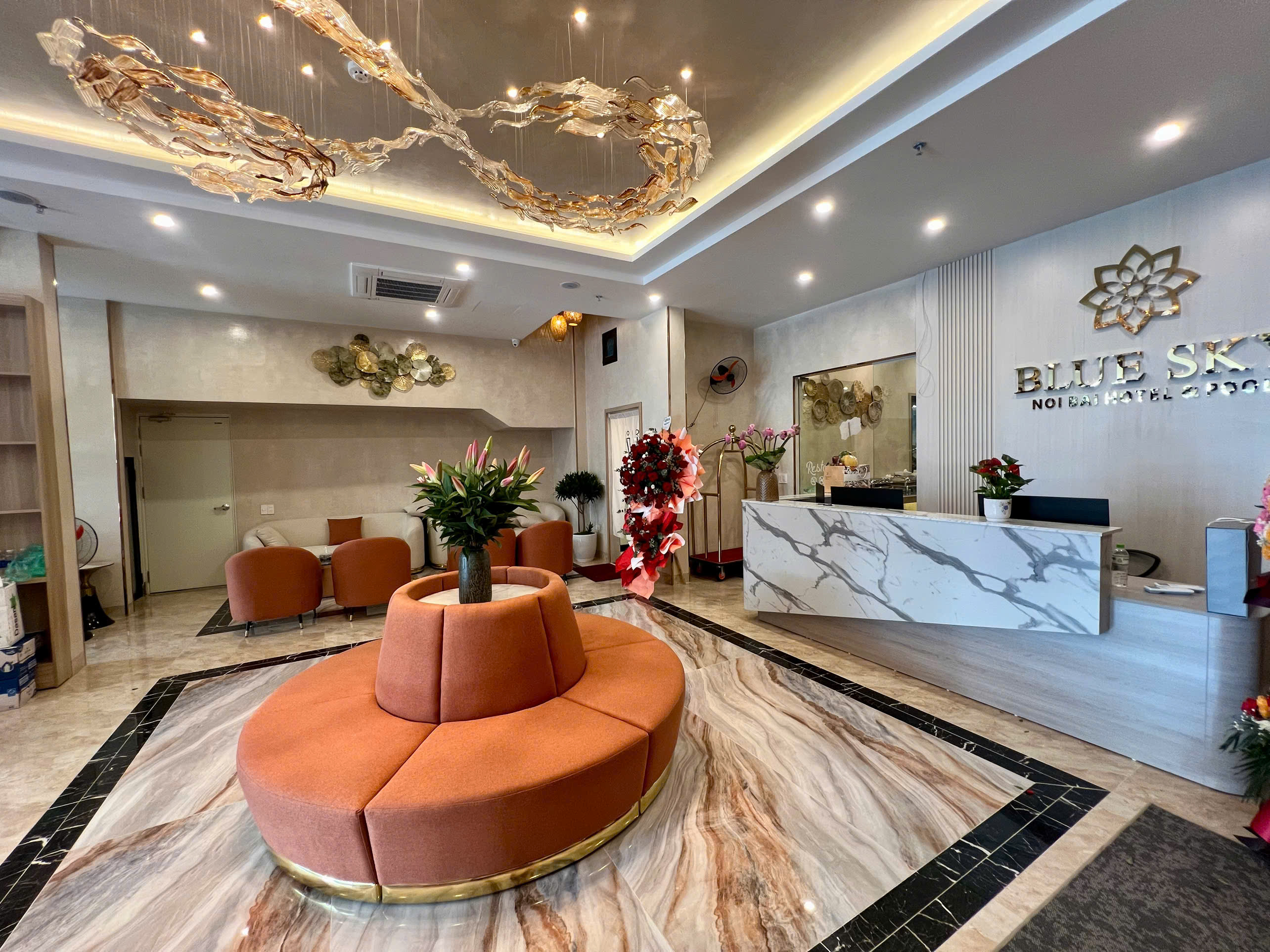 Grand Opening of Blue Sky Hotel